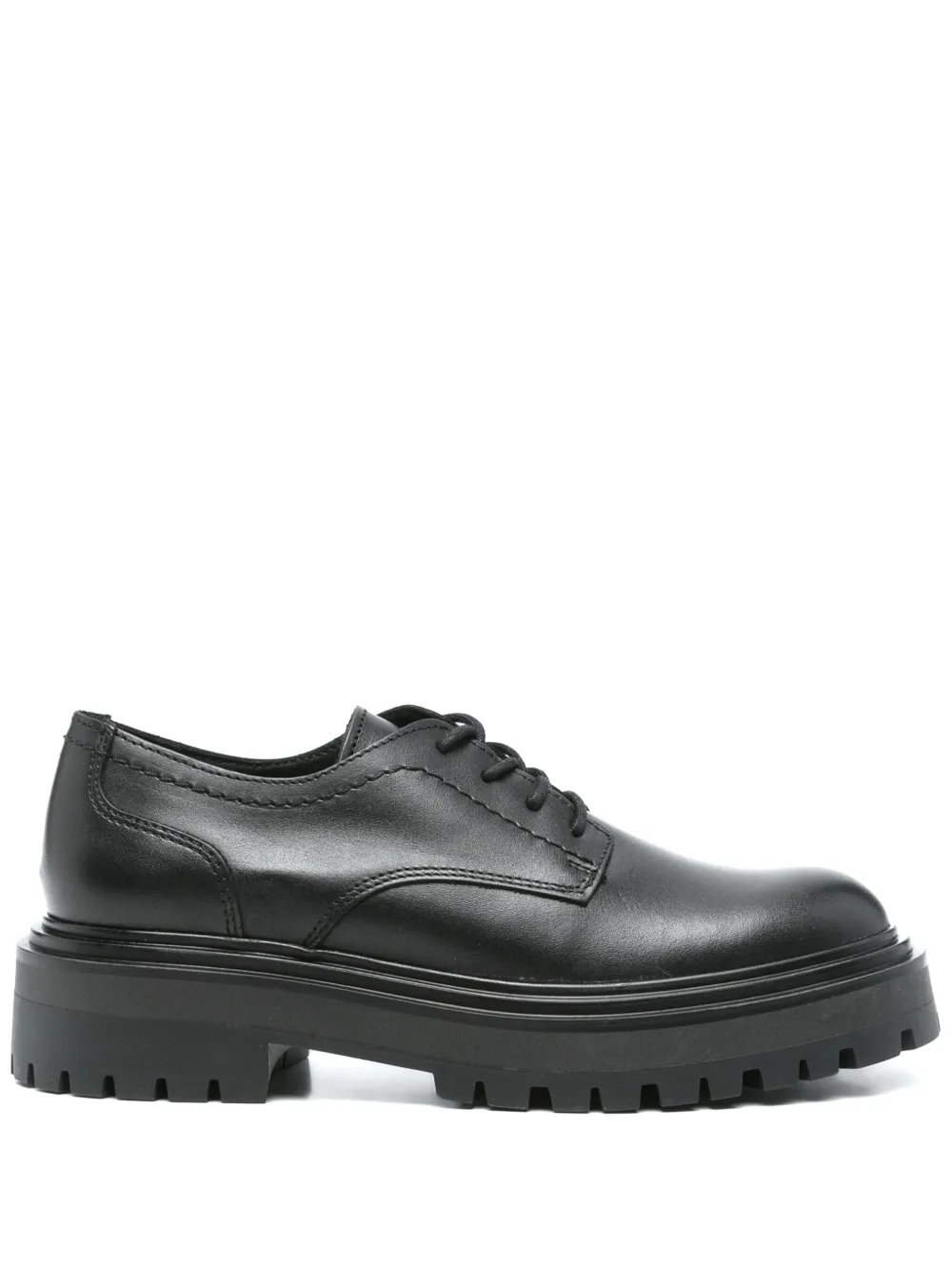 Marc O'Polo leather oxford shoes Black