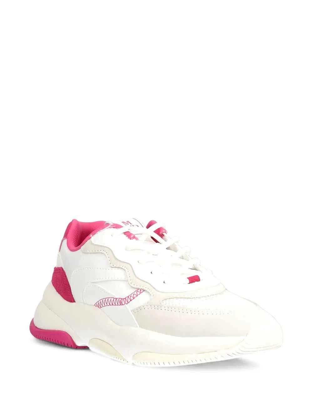 Marc O'Polo panelled chunky sneakers - Roze