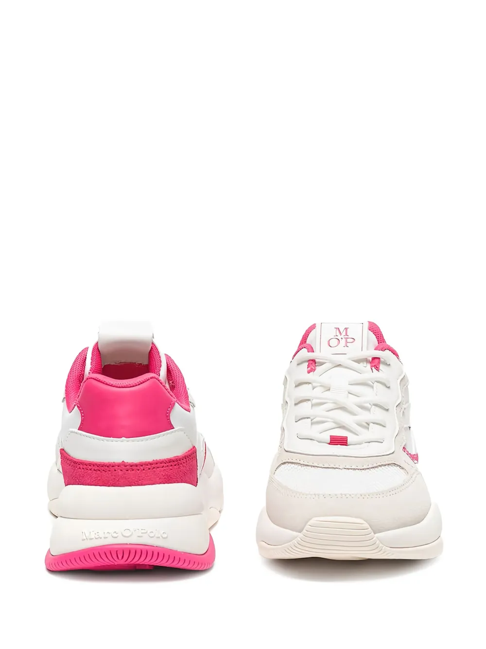 Marc O'Polo panelled chunky sneakers Pink