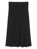 Marc O'Polo ribbed midi skirt - Black