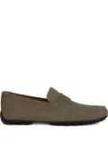 Geox Kosmopolis penny-slot suede loafers - Neutrals