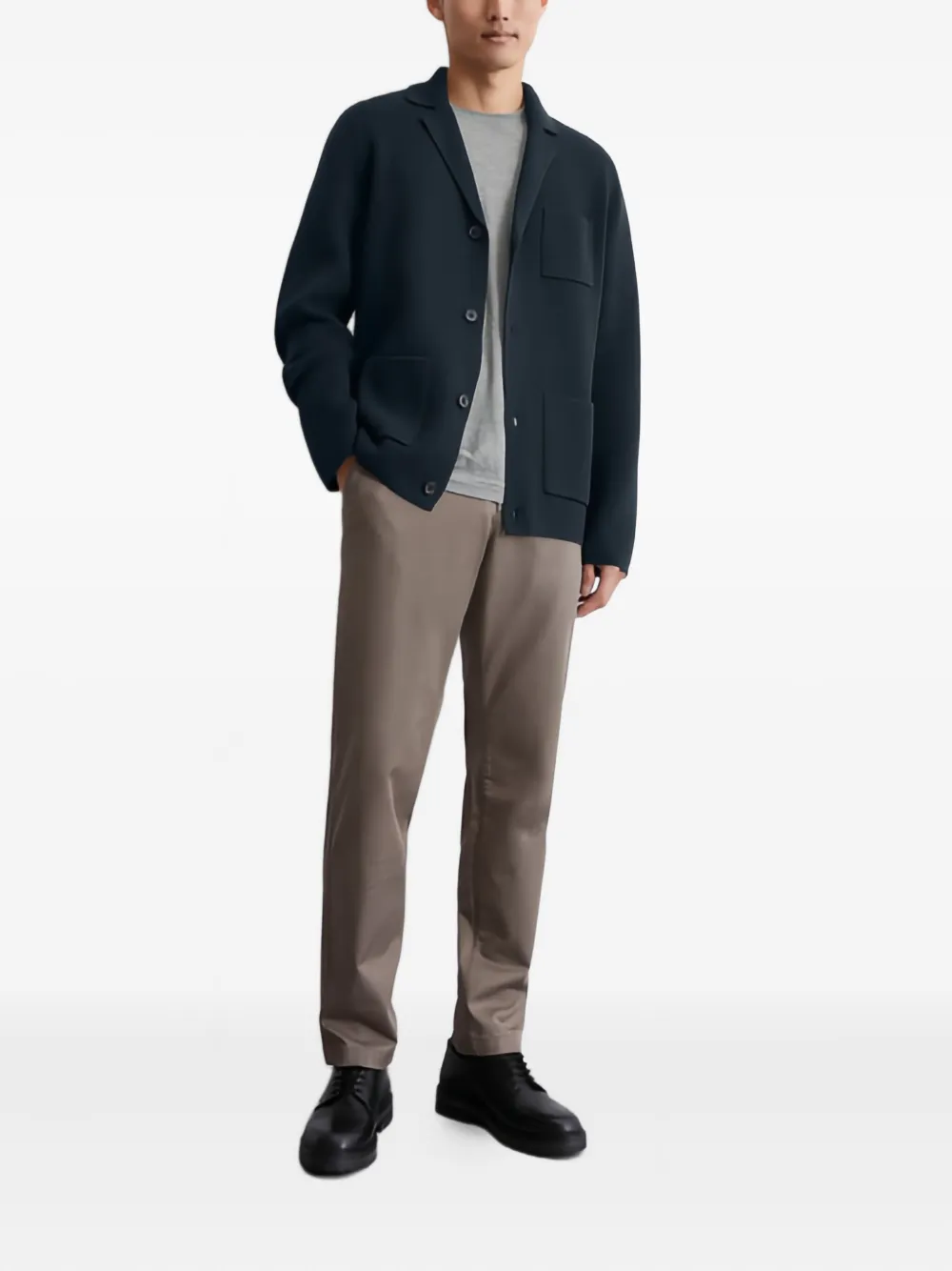 Marc O'Polo knitted button-up blazer | Blazers | Image 2
