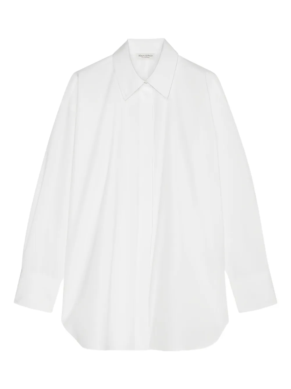 Marc O'Polo Blouse met puntige kraag Wit