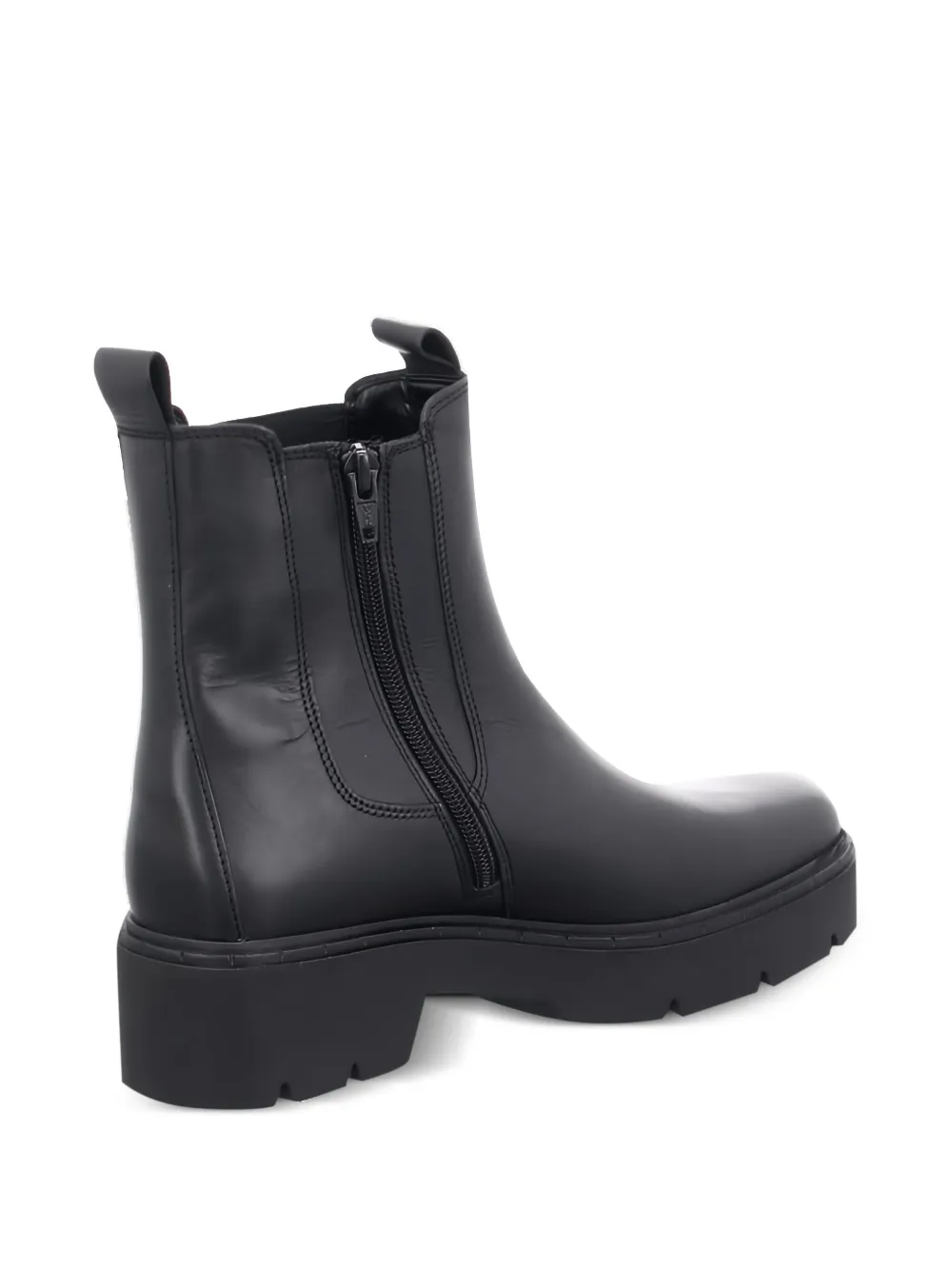 GABOR leather chelsea boots Black