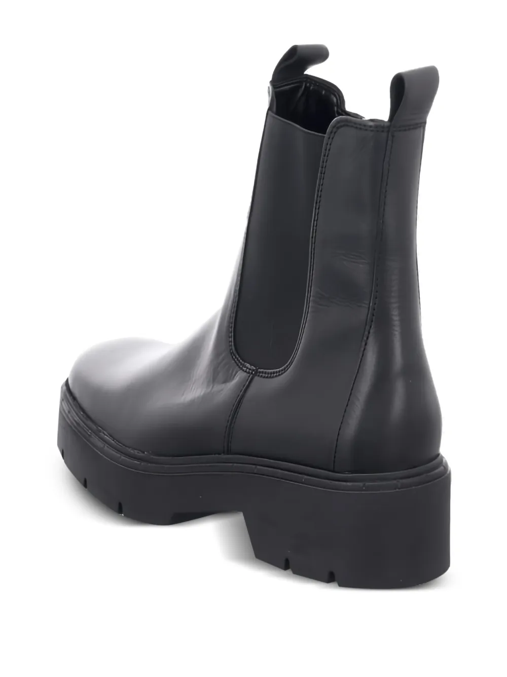 GABOR leather chelsea boots Black