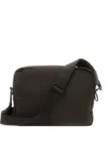 Marc O'Polo logo-embroidered messenger bag - Black