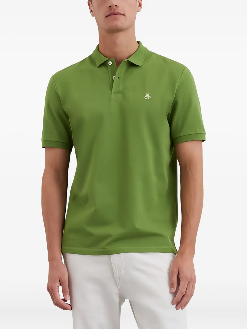 Marc O'Polo Piqué poloshirt Groen