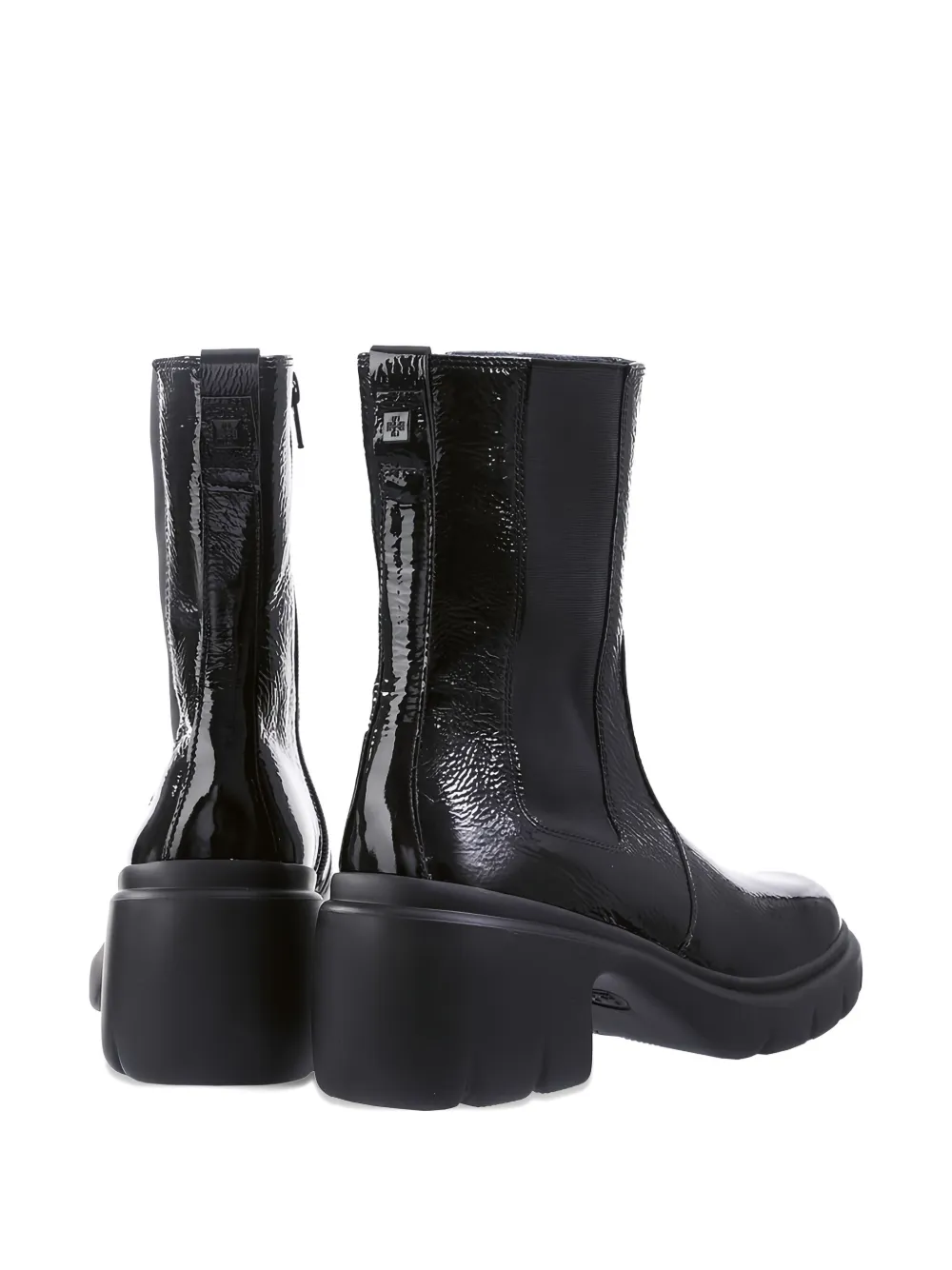 Hogl 45mm Robyn Patent Ankle Boots