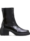 Hogl 45mm Robyn patent ankle boots - Black