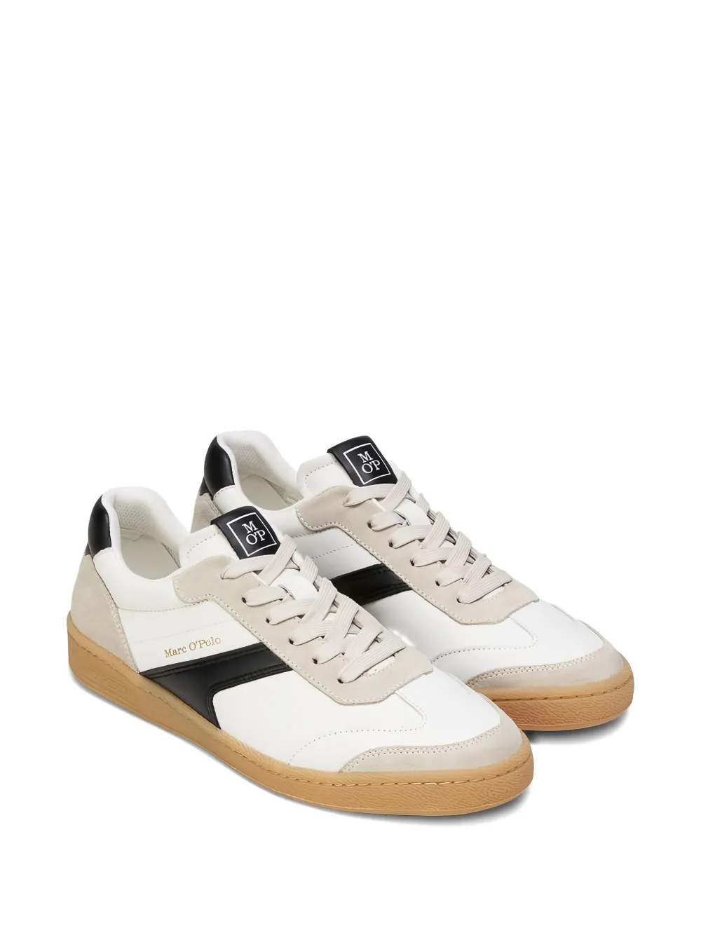 Marc O'Polo Court suede-panelled low-top sneakers | Low-Tops | Image 2