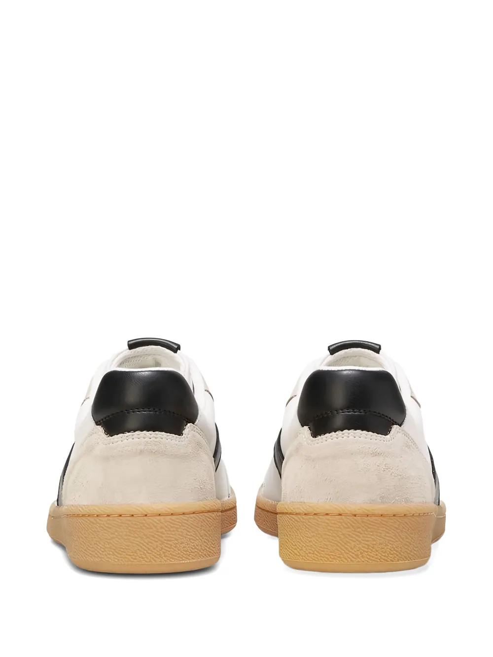 Marc O'Polo Court suede-panelled low-top sneakers White