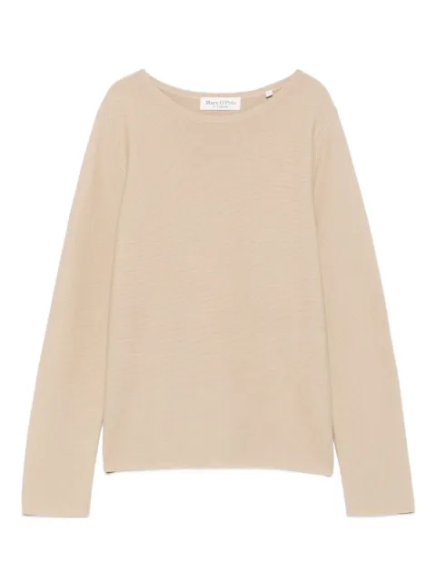 Marc O'Polo boat-neck long-sleeve top