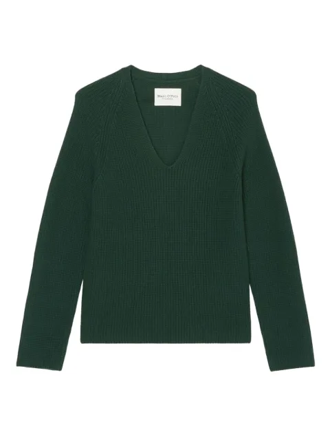 Marc O'Polo ribbed V-neck sweater