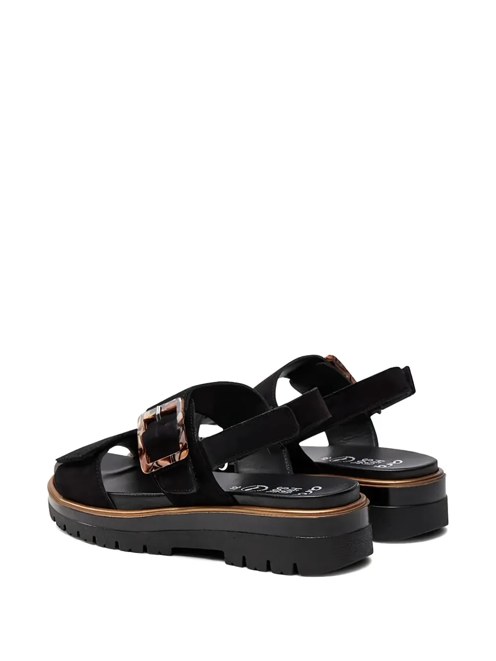 ARA 40mm Malaga sandals Black
