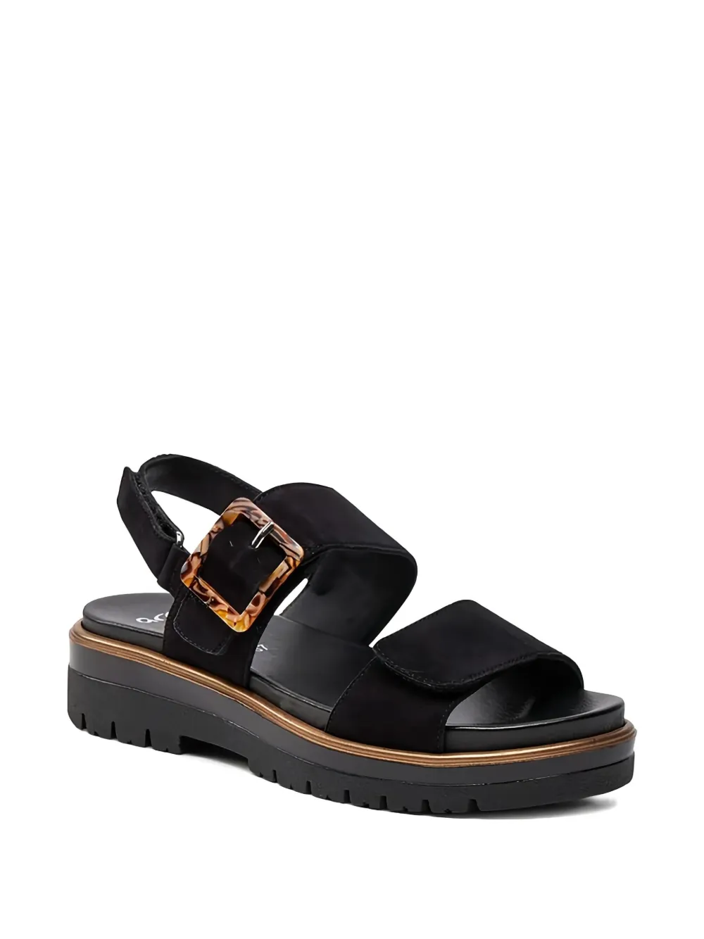 ARA 40mm Malaga sandals Black