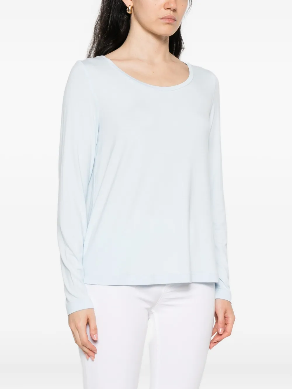 Marc O'Polo Top met ronde hals Blauw