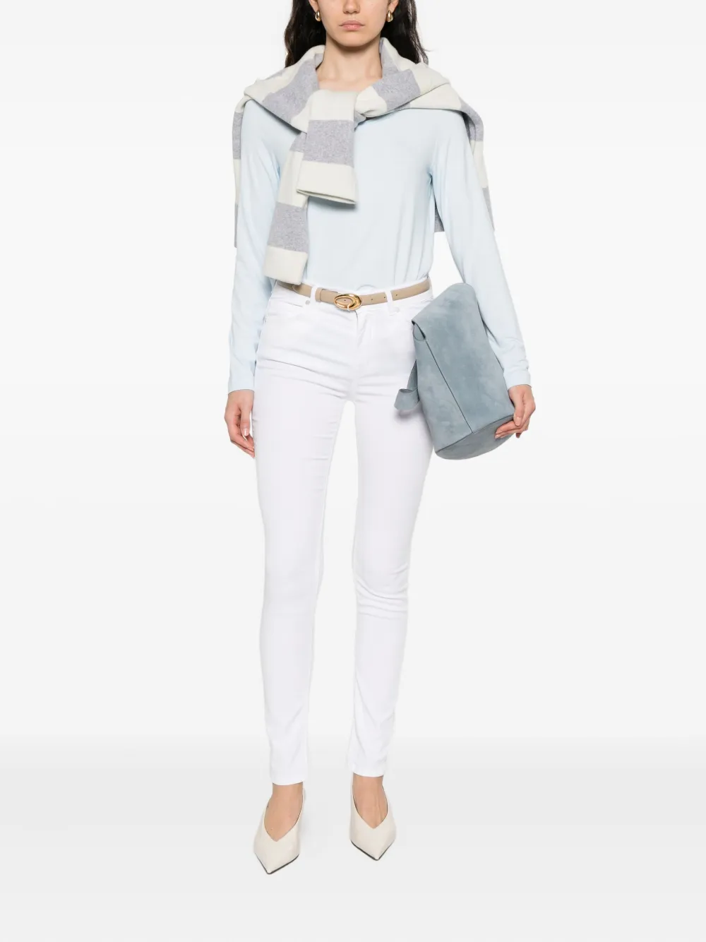 Marc O'Polo long-sleeve round-neck top | T-Shirts & Jersey Shirts | Image 2