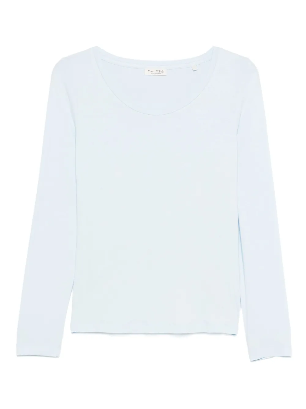 Marc O'Polo ラウンドネック トップ - ブルー Marc O'Polo ラウンドネック トップ - ブルー