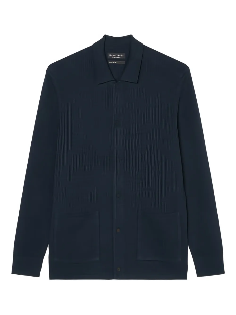 Marc O'Polo Geribbeld vest Blauw