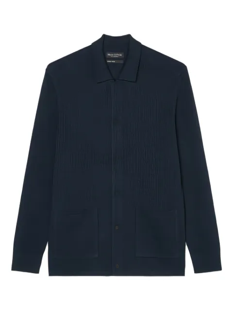 Marc O'Polo ribbed button-up cardigan