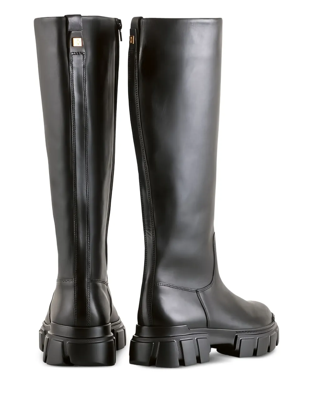 Hogl James chunky-sole knee-high boots Black