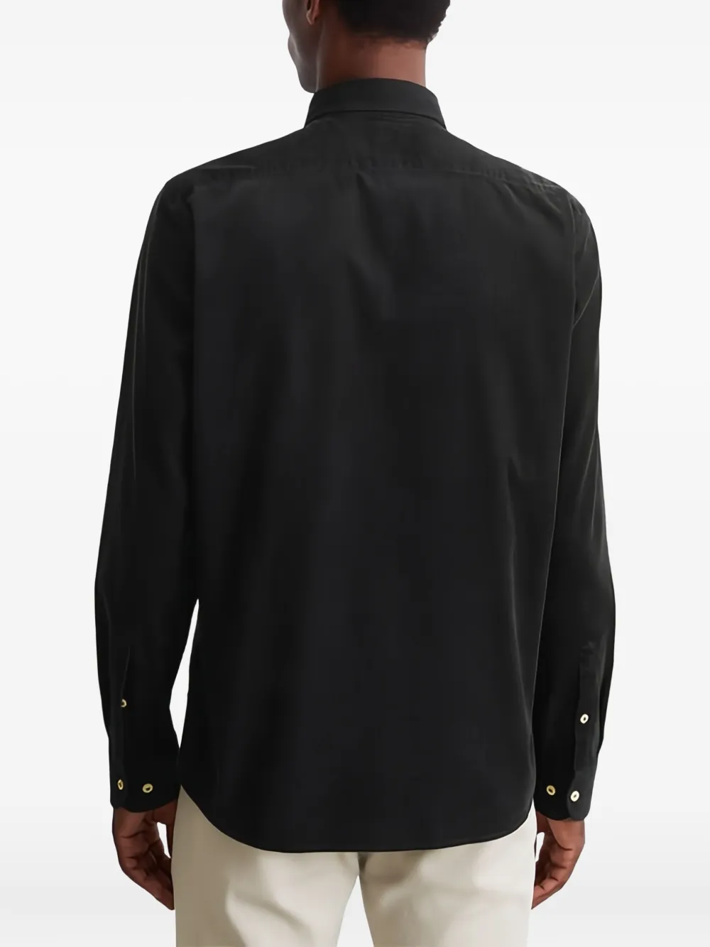 Marc O'Polo Button-up overhemd Zwart