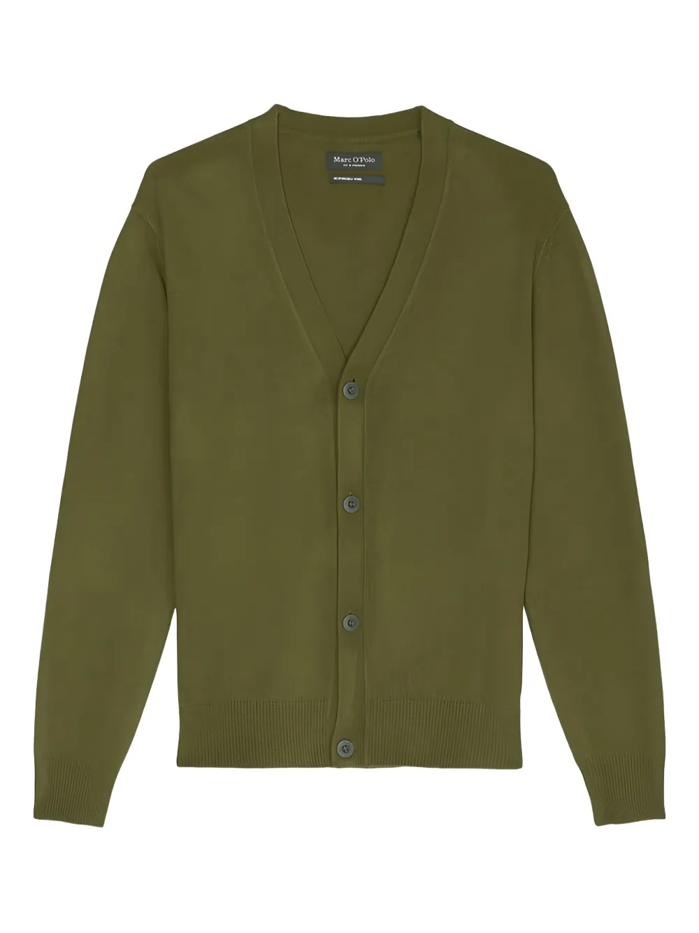 Marc O'Polo Button-up vest Groen