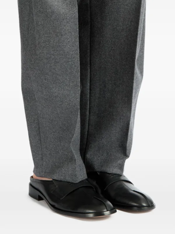 MM6 Maison Margiela ローファースタイル ミュール | ブラック