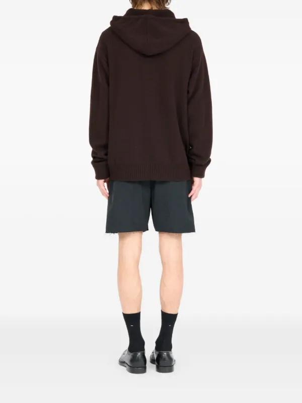 【@こう】Maison Margiela'1CON'Zip Hoodie Maison Margiela White '1con' Zip-up Hoodie | ModeSens