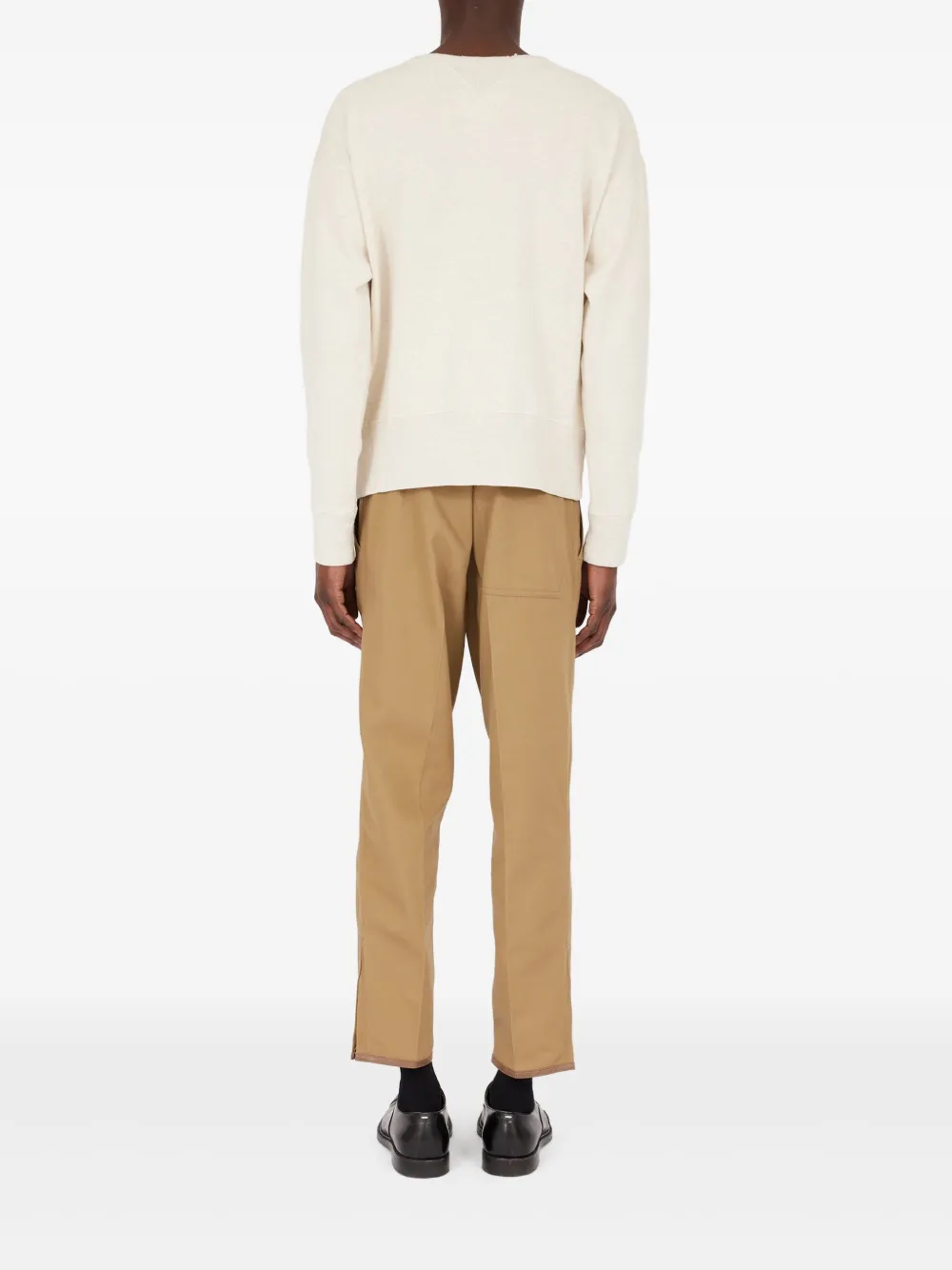  Maison Margiela Crew-neck Sweater - Neutrals 