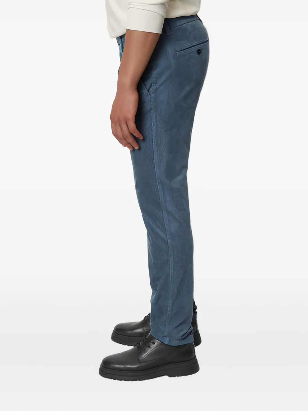 Marc O'Polo Ribfluwelen broek Blauw