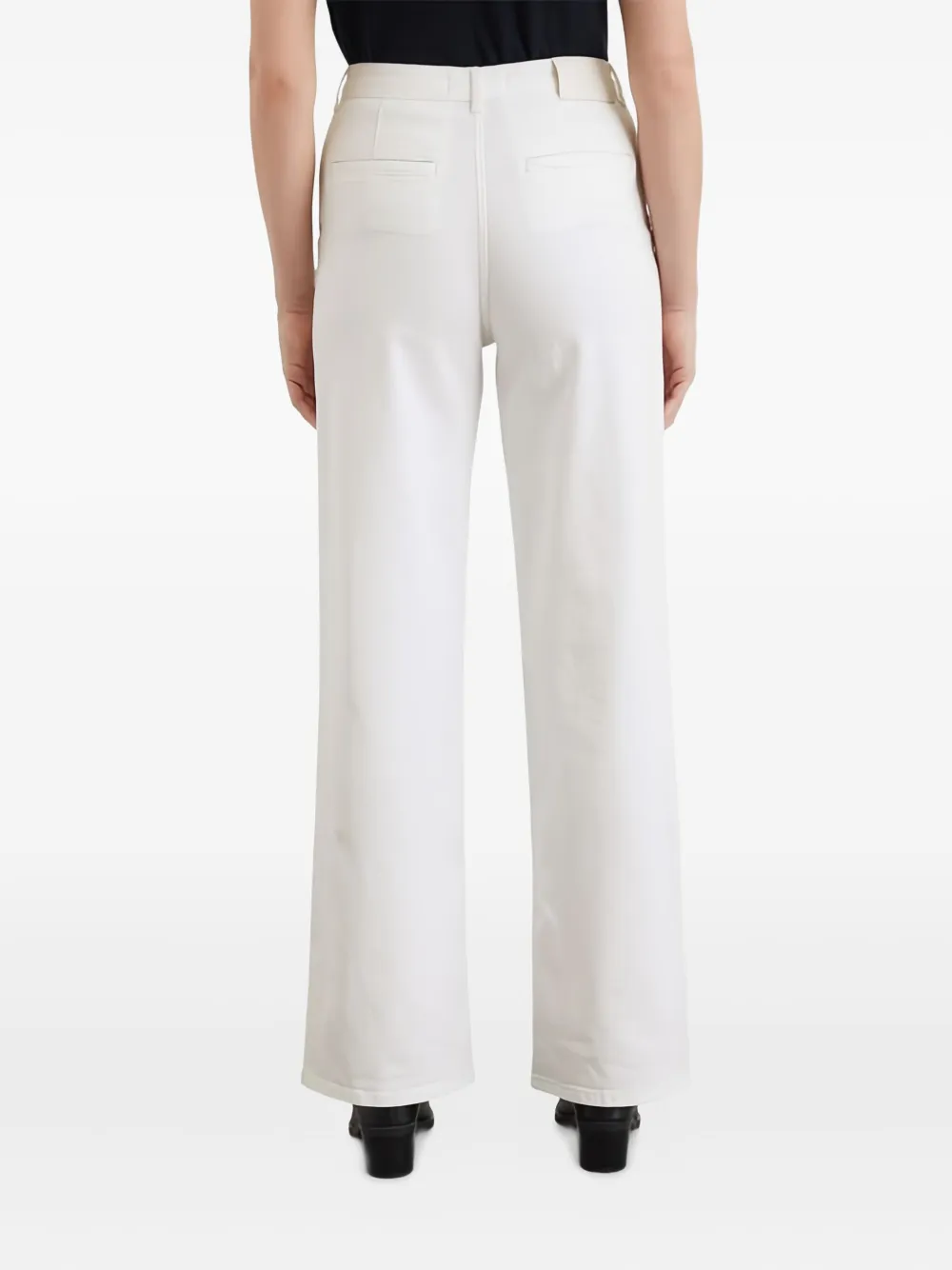 Marc O'Polo Jeans met logopatch Wit