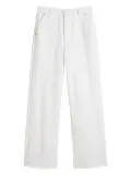 Marc O'Polo logo-patch jeans - White