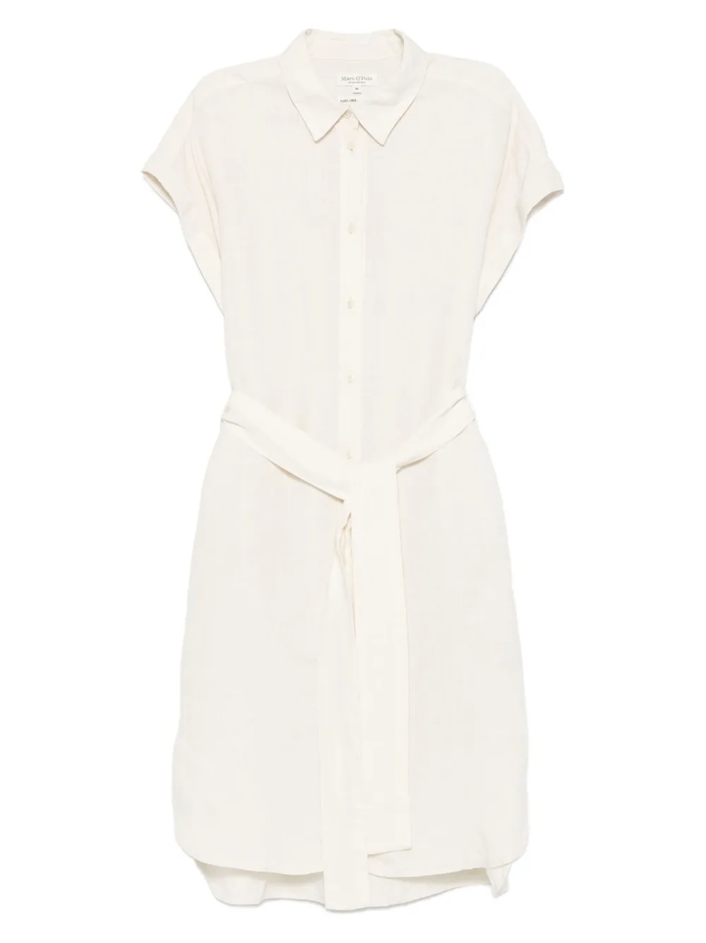Marc O'Polo Blousejurk met ceintuur Beige