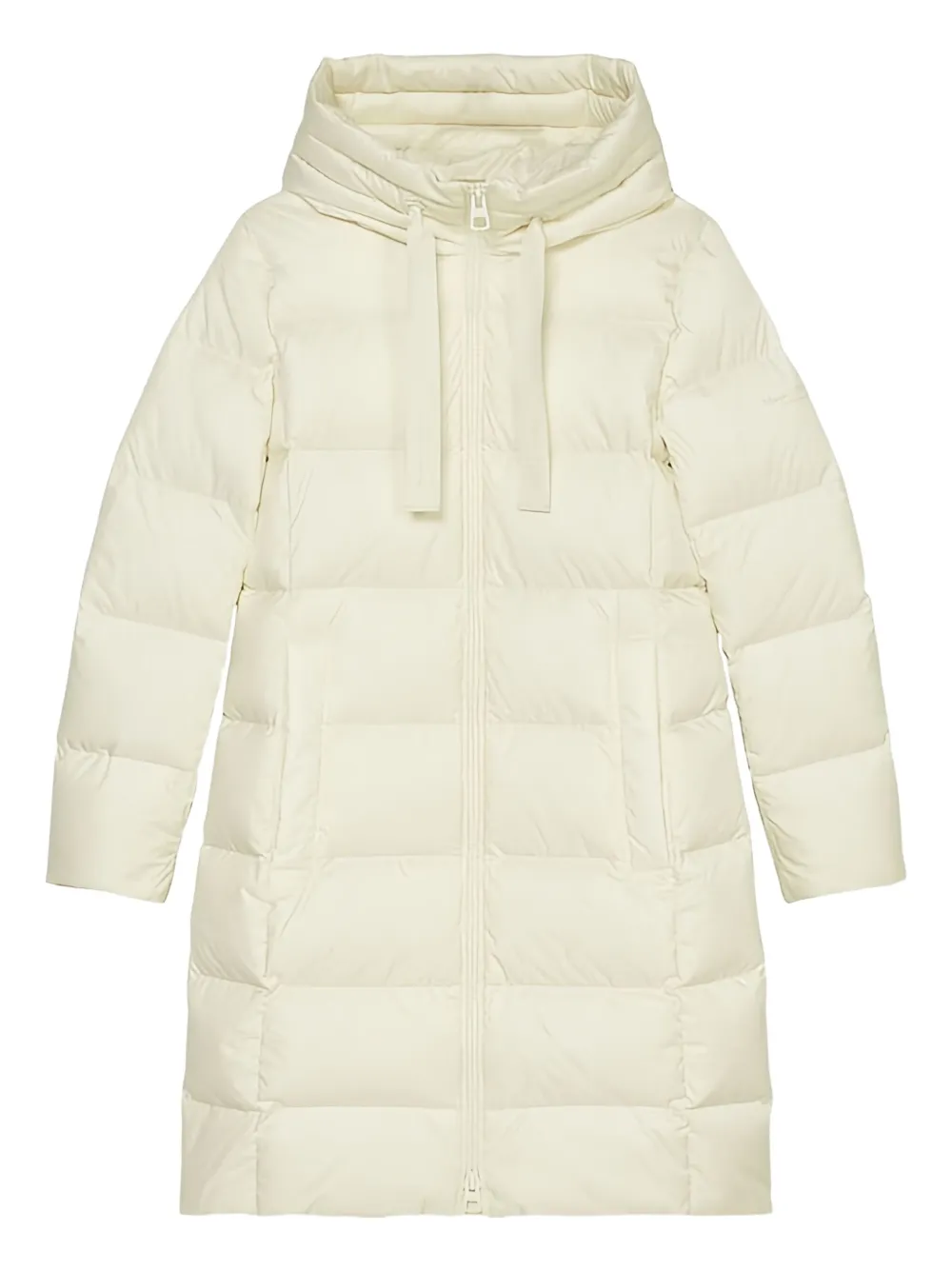 Marc O'Polo padded hooded coat | White | Image 1