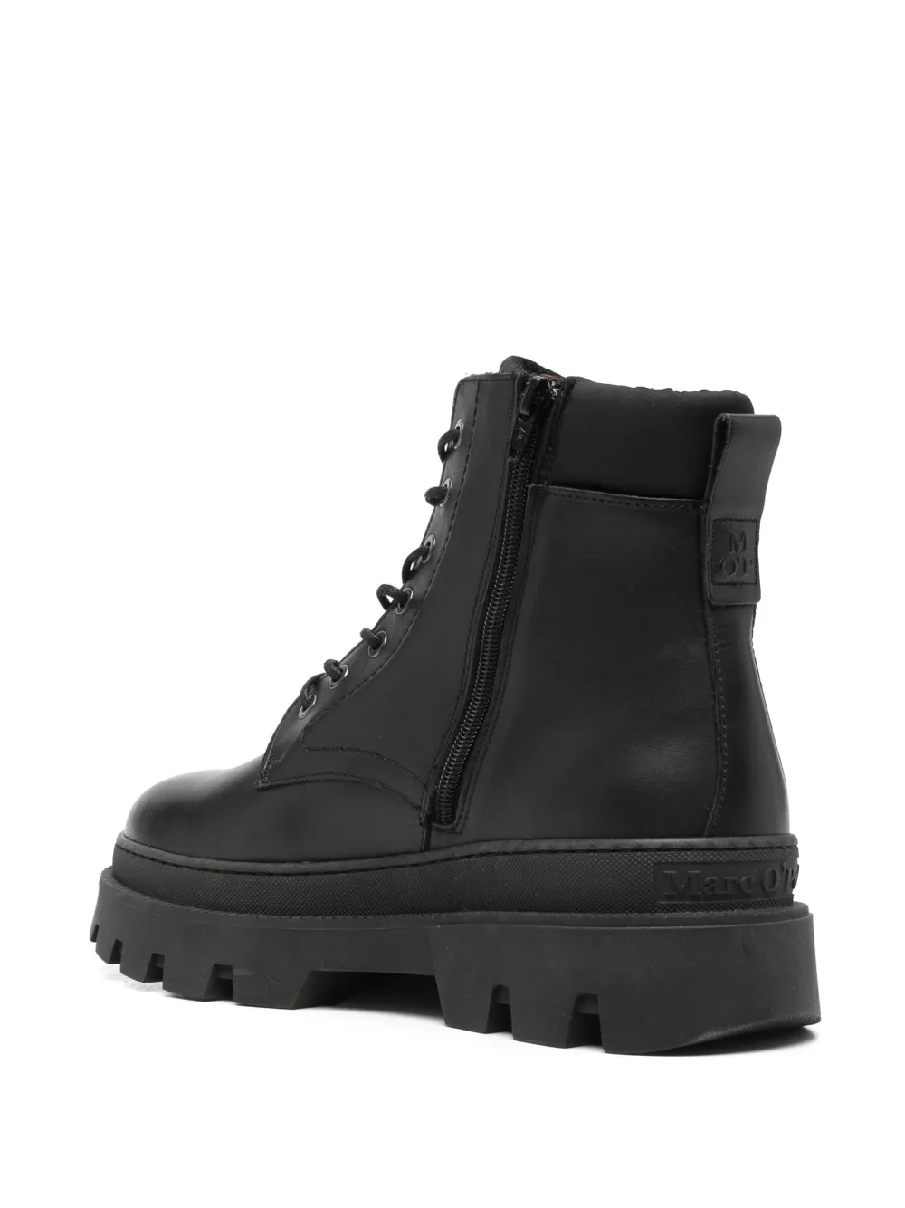 Marc O'Polo Isak leather boots Black