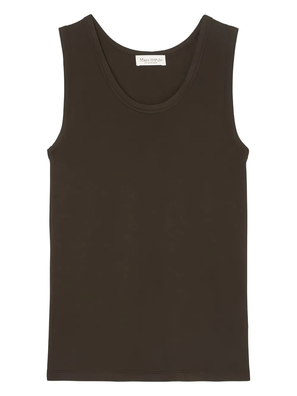 Marc O'Polo camiseta con cuello redondo | marrón | Image 1