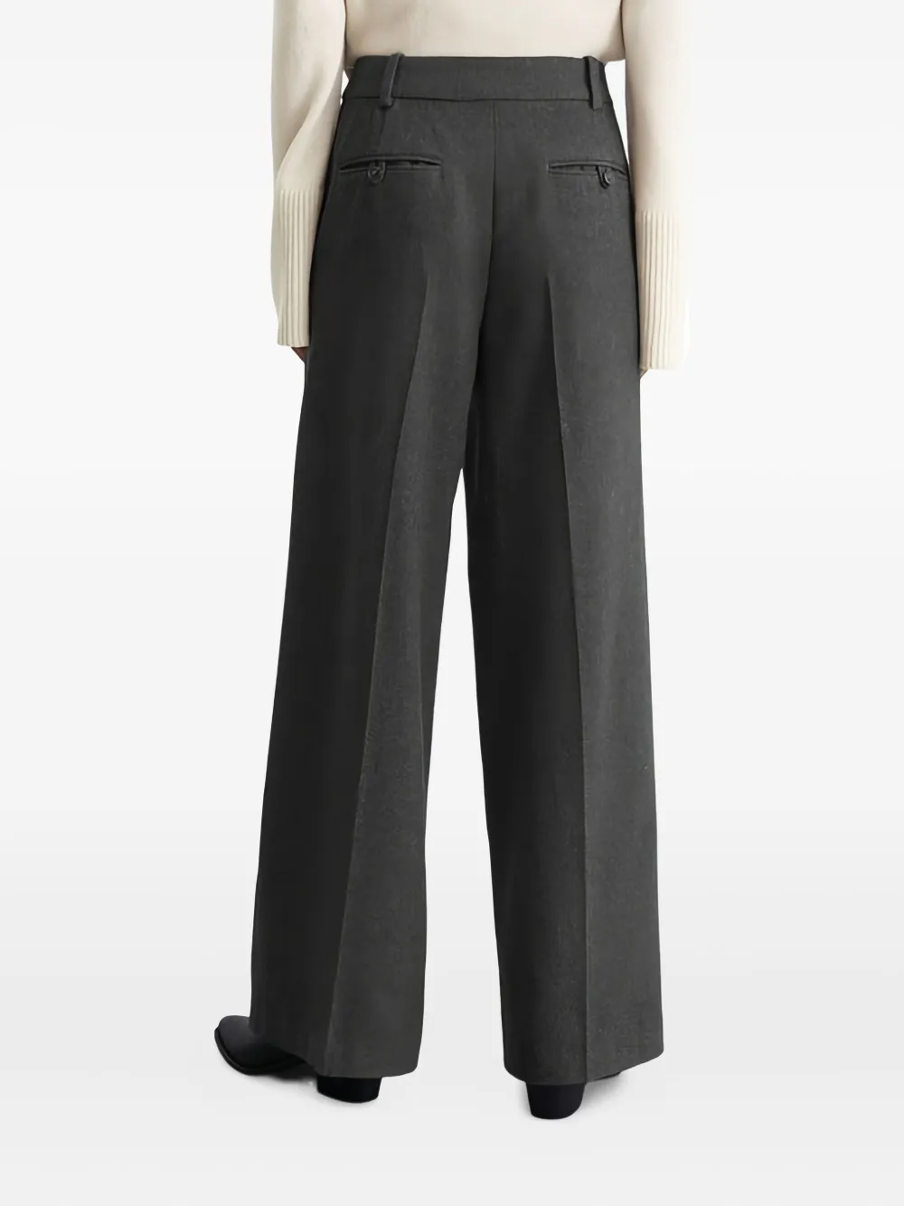 Marc O'Polo Geplooide pantalon Grijs