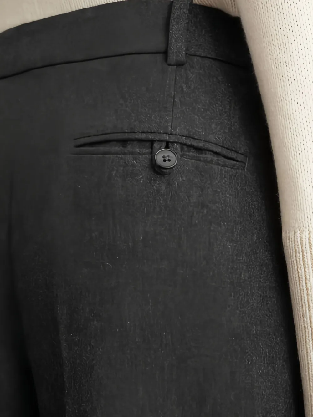 Marc O'Polo Geplooide pantalon Grijs