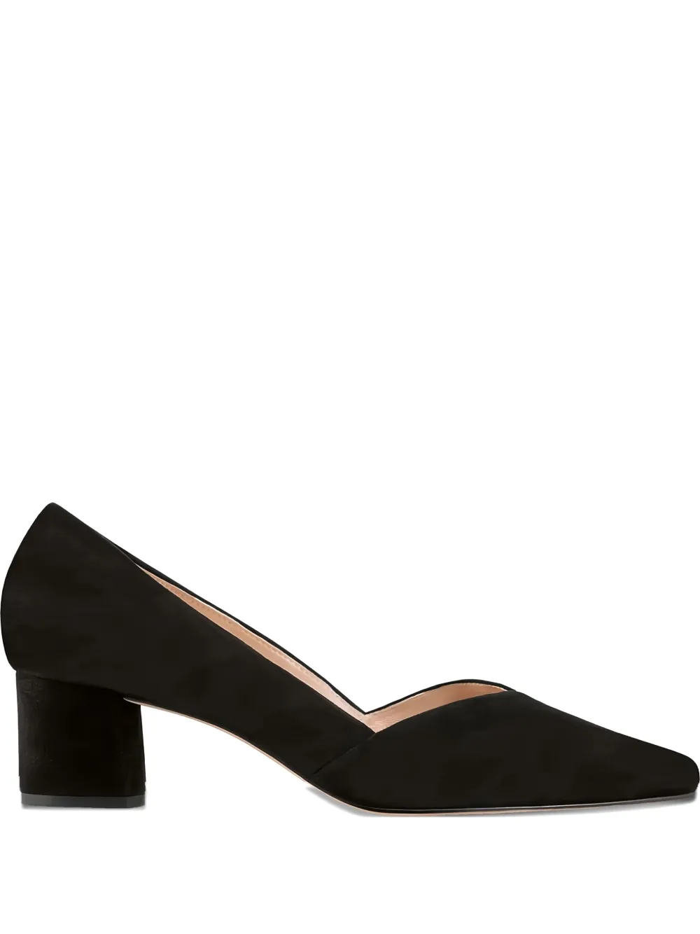 Hogl 45mm Boulevard pointed-toe block-heel pumps Black