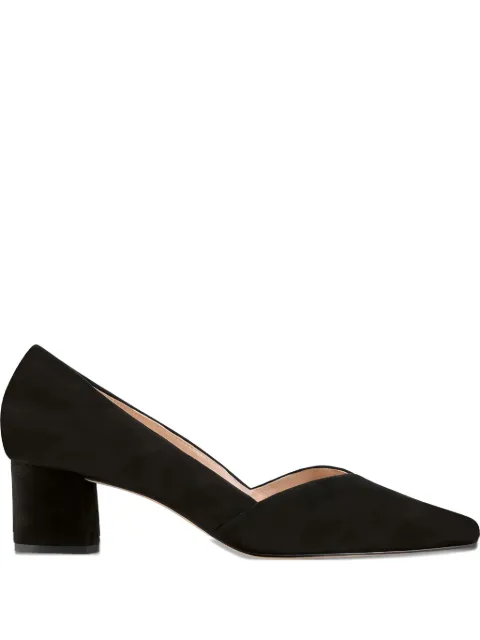 Hogl 45mm Boulevard pointed-toe block-heel pumps