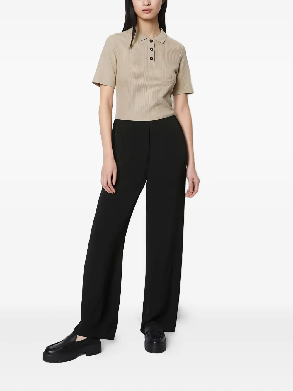 Marc O'Polo elasticated-waistband trousers | Straight-Leg Pants | Image 2