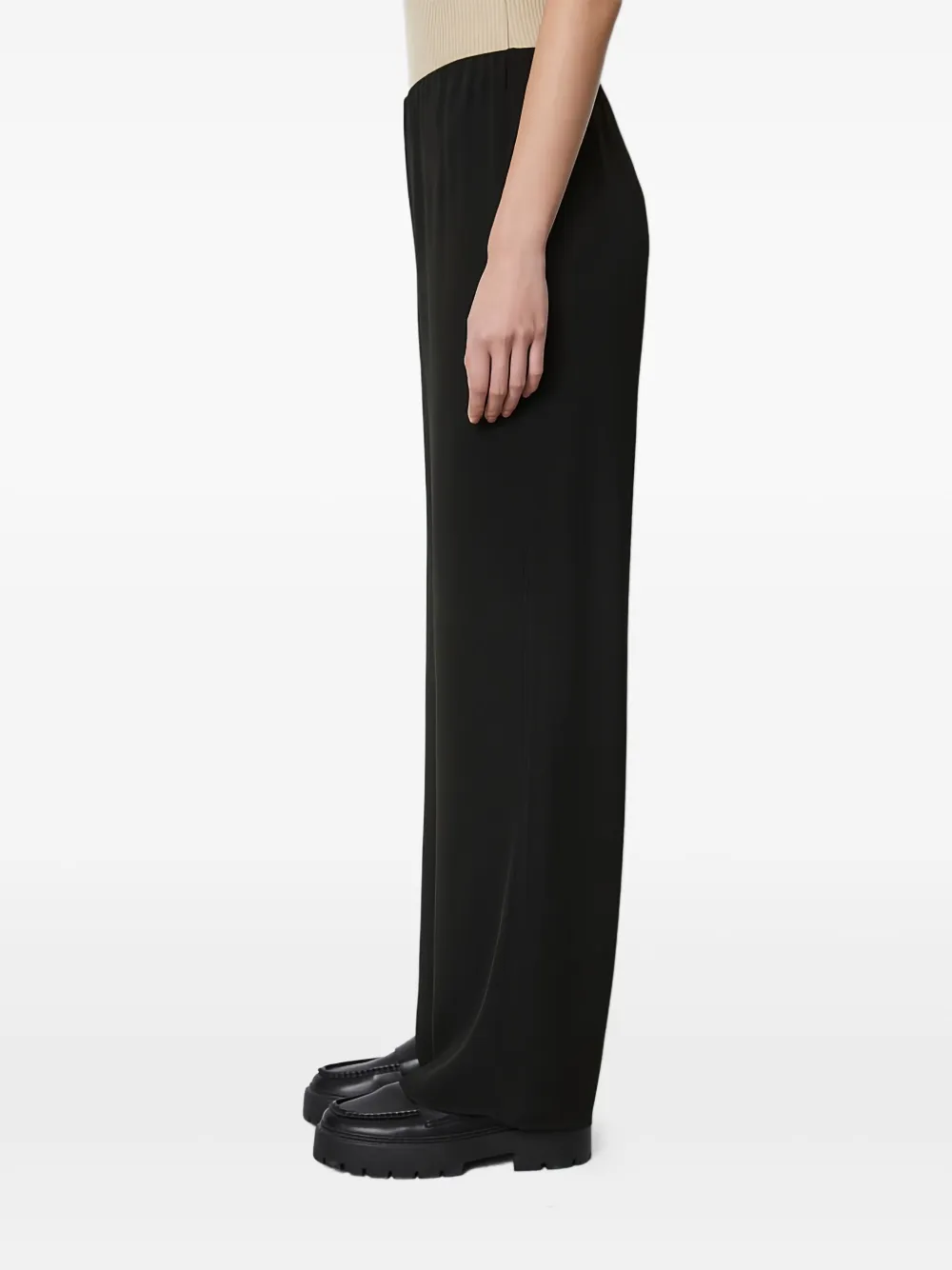 Marc O'Polo Broek met elastische tailleband Zwart