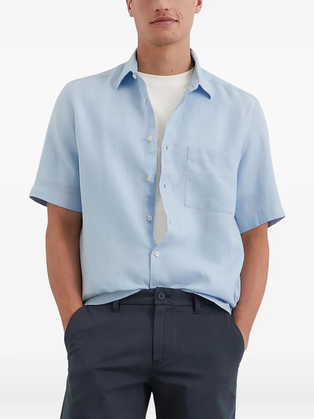 Marc O'Polo short-sleeve button-up shirt | Image 2