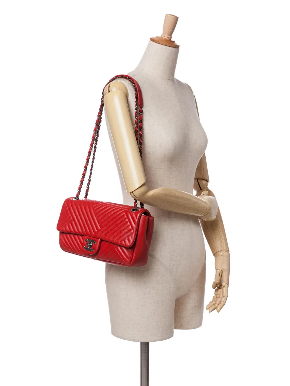CHANEL Pre-Owned 2015-2016 Medium Lambskin CC Crossing Flap shoulder bag | Pre-Owned | Image 2