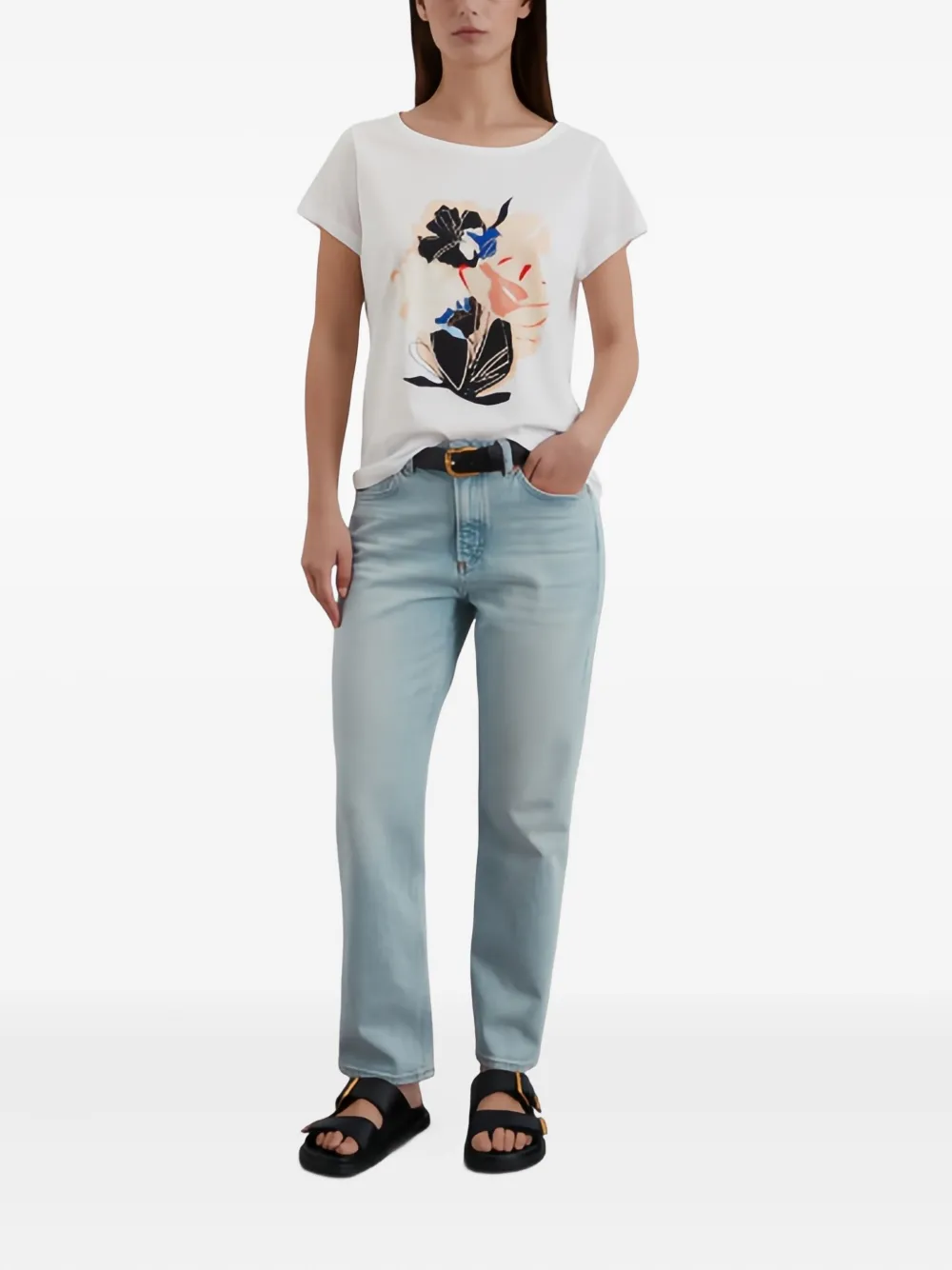 Marc O'Polo floral-print T-shirt | T-Shirts & Jersey Shirts | Image 2