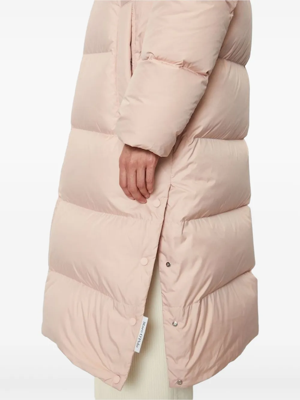 Marc O'polo Padded Hooded Coat In Pink