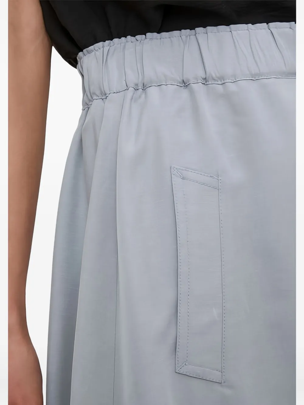 Marc O'Polo Rok met elastische taille 823 BLUE