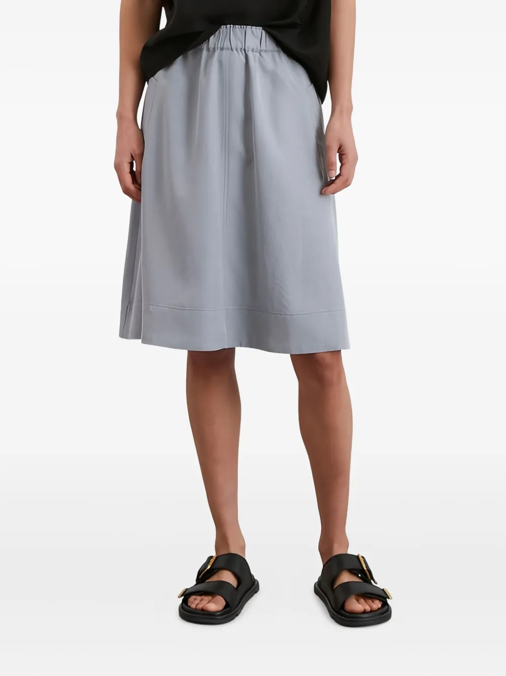 Marc O'Polo Rok met elastische taille 823 BLUE