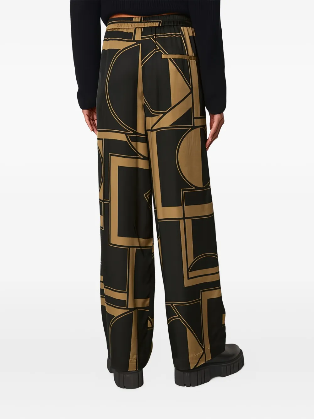 Marc O'Polo geometric-print trousers | Straight-Leg Pants | Image 2